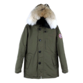 Canada Goose Chateau Fur-Trim Parka in Military Green