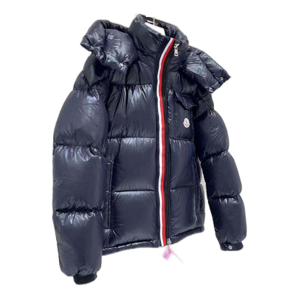 Moncler Montbeliard Hooded Down Puffer Jacket – Navy