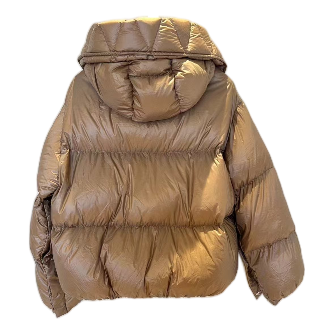 Moncler Borey Hooded Down Puffer Jacket – Bronze