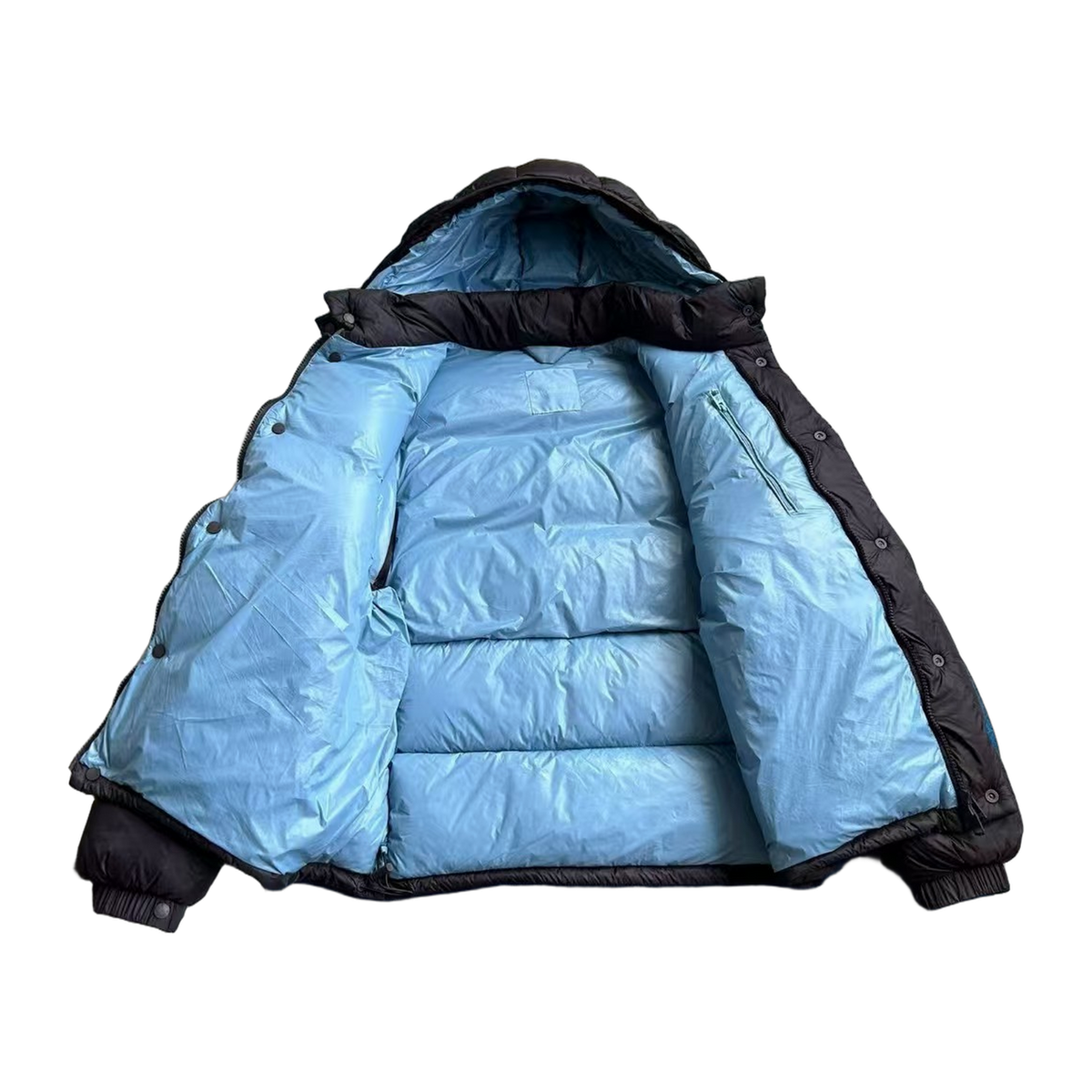 Moncler Cyclone Convertible Down Puffer Jacket – Black