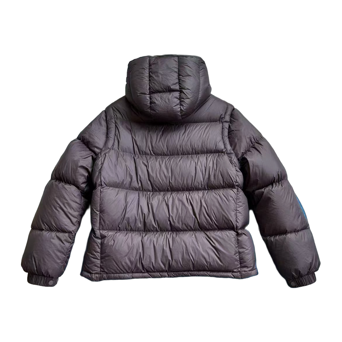 Moncler Cyclone Convertible Down Puffer Jacket – Black