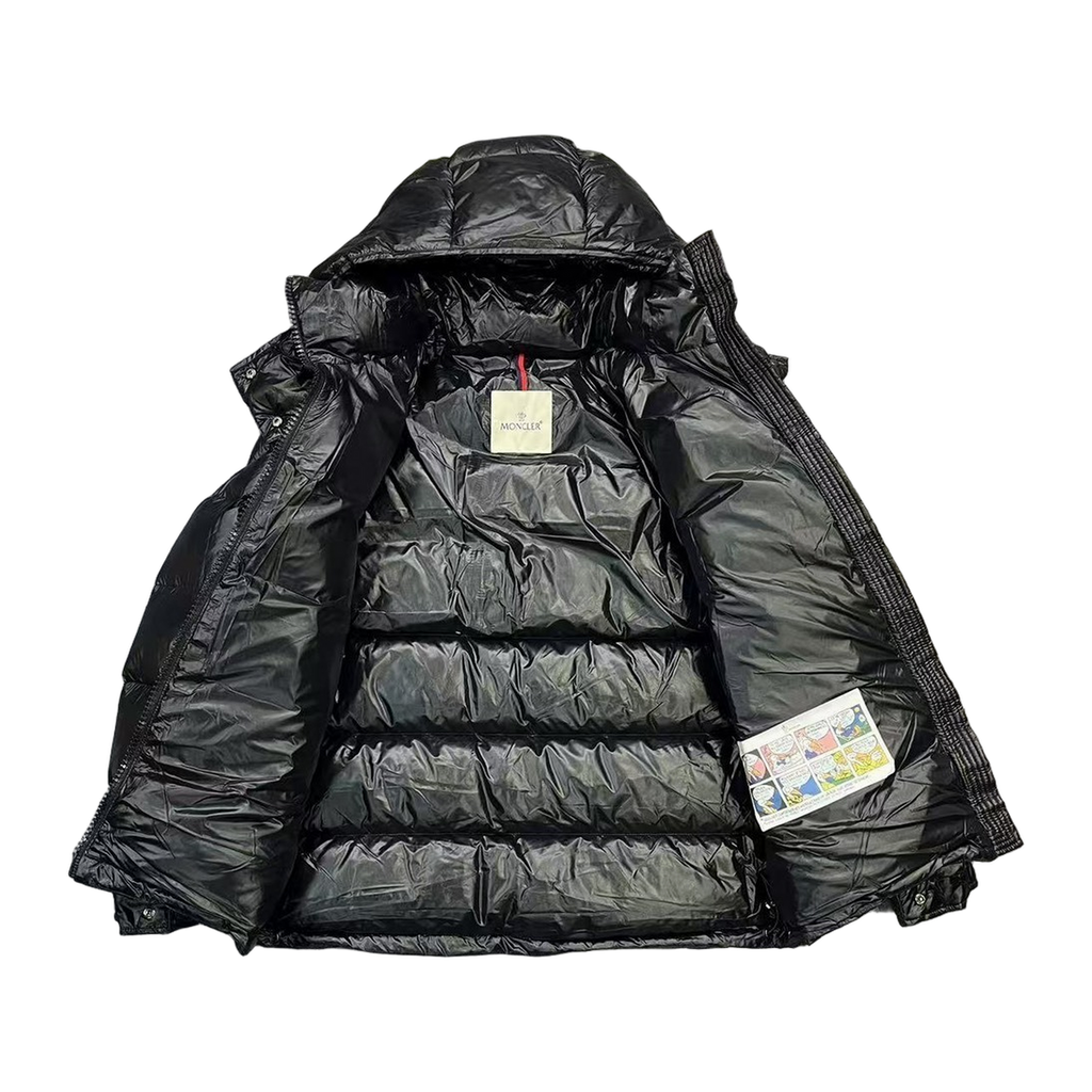 Moncler Maire Short Hooded Down Puffer Jacket