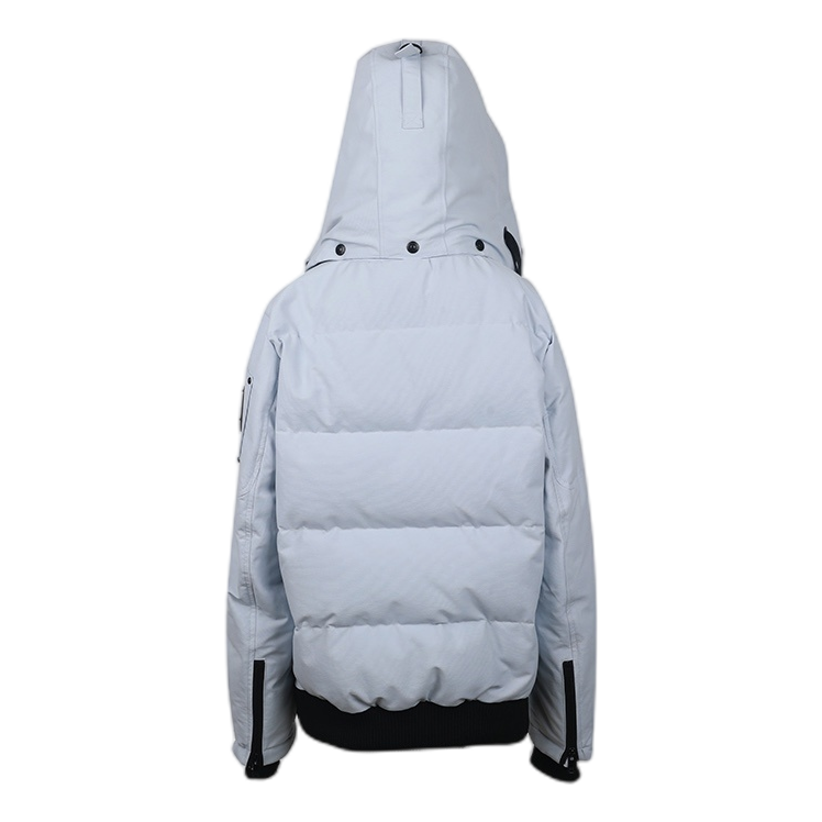 Moose Knuckles Contrast-Pocket Hooded Down Parka