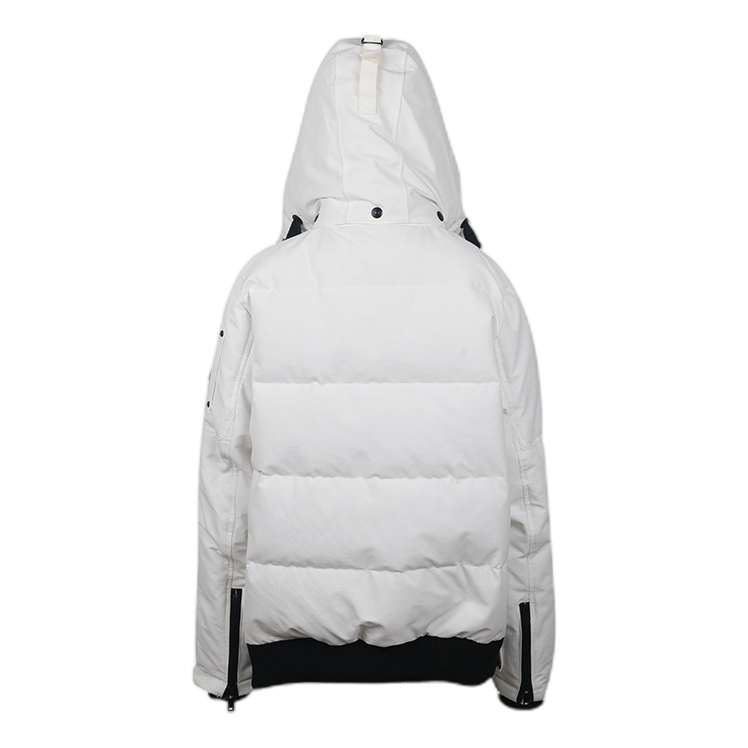 Moose Knuckles Contrast-Pocket Hooded Down Parka