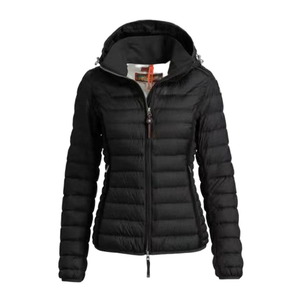Parajumpers Gobi Hooded Down Bomber Jacket with Fur Trim